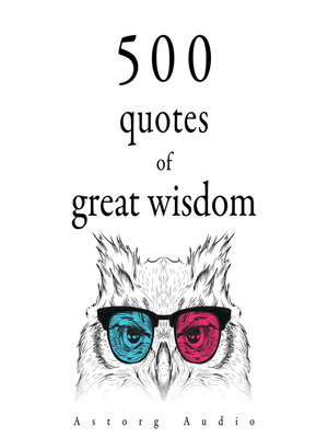cover image of 500 Quotations of Great Wisdom